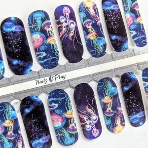 5 for $20 Nail Wraps- Jellyfish at Play